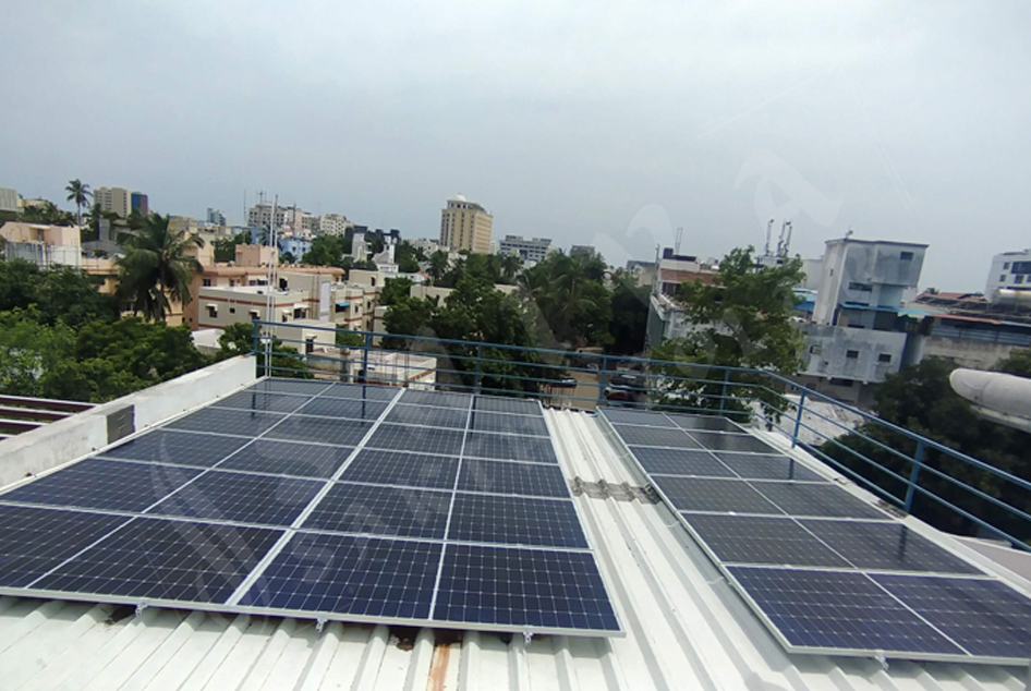 On Grid Solar System in Chennai